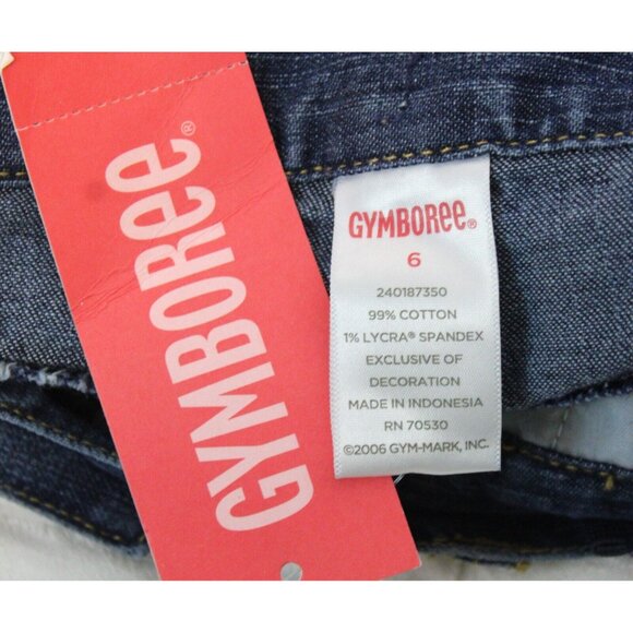2006 Gymboree Park City Luxe Western Embroidered Scallop Jeans sz 6 NWT Flared - Picture 6 of 6